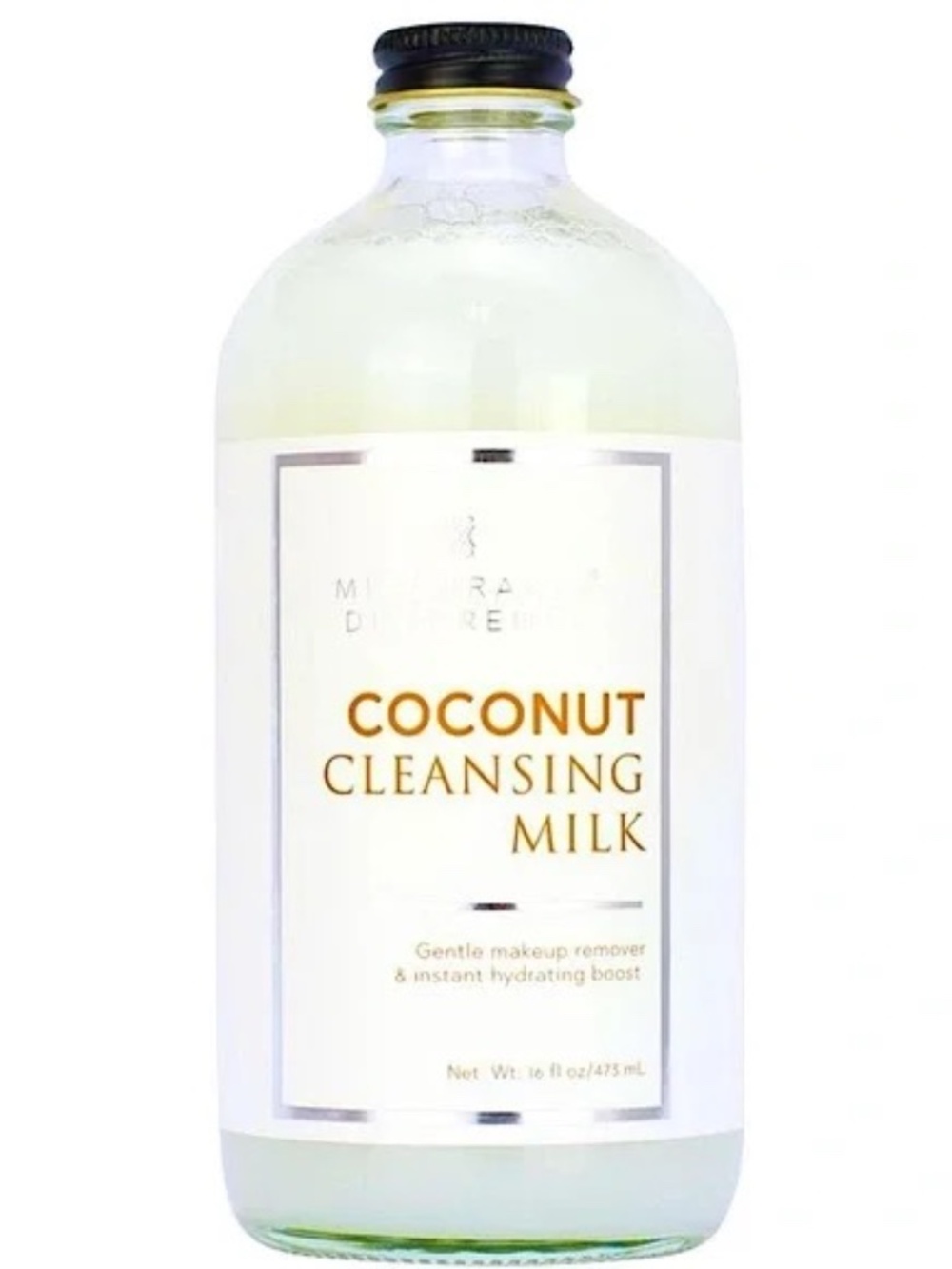 Measurable Difference Coconut Cleansing Milk,makeup remover & hydration 16oz NEW
